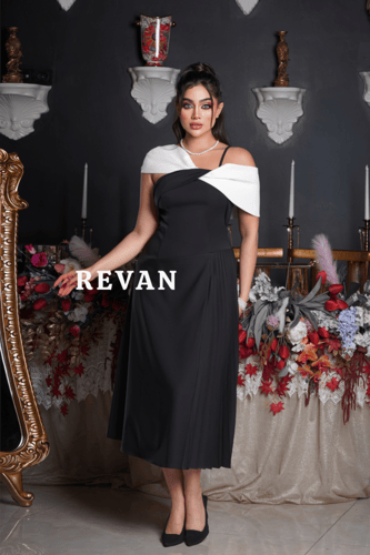 فستان سهرة فاخر بلمسة أنثوية كلاسيكية