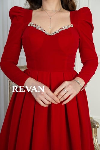 فستان سهره جوخ ملكي