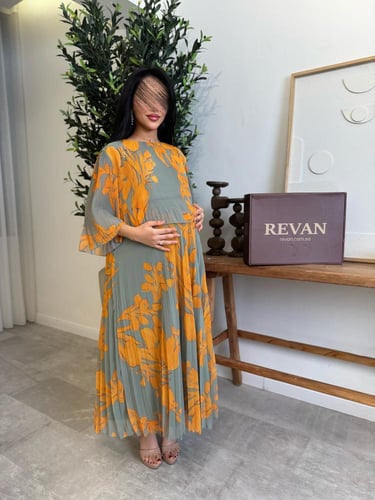 فستان عيد مورد أناقة عصرية من ريڤــان