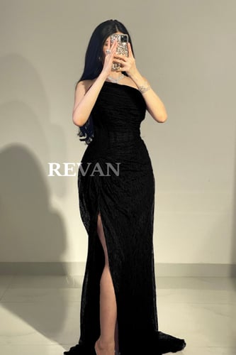 فستان سهرة أريج البستان