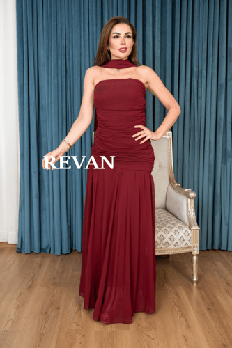 فستان سهره بقصة حورية ناعمة