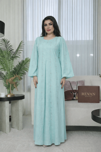 جلابية رمضانية ناعمة بقصة انسيابية من ريڤــان