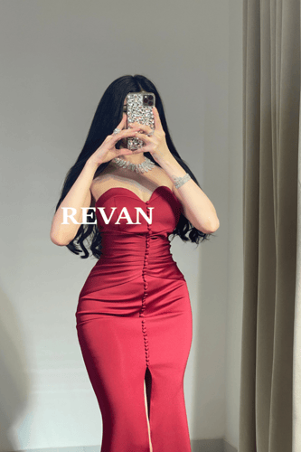 فستان سهرة سحر الرياض