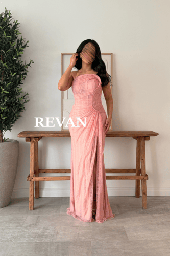 فستان سهرة أريج البستان