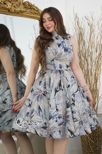 فستان سهره قماش ترتر