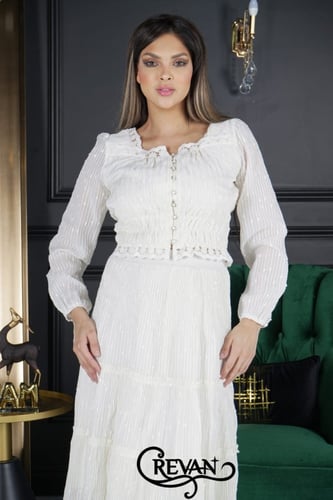 طقم نسائي أنيق قطعتين