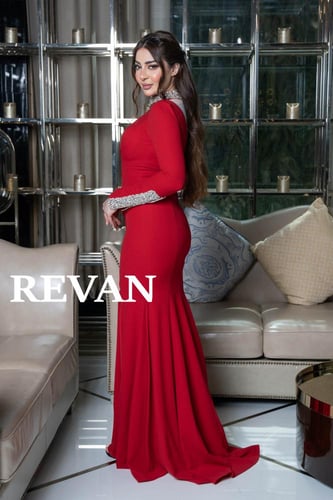 فستان سهرة قصة الحورية