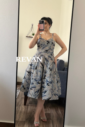 فستان سهرة ميد بقماش الترتر