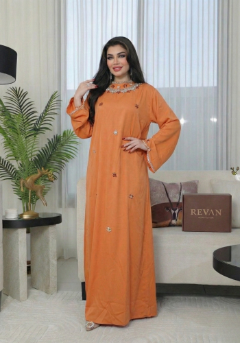 جلابية رمضانية بتطريز فاخر من ريڤــان