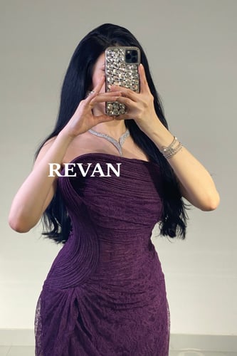 فستان سهرة أريج البستان