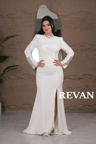 فستان سهرة قصة الحورية