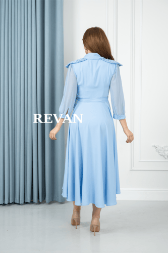 فستان أنيق بتصميم عصري