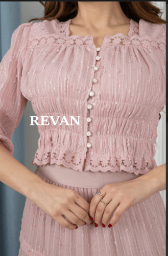 طقم نسائي أنيق قطعتين