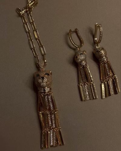 سبحة تايغر ذهبي