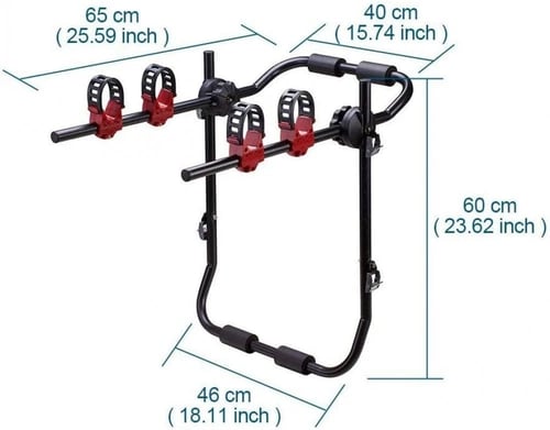 حامل دراجة للسيارة خلفي في الشنطة