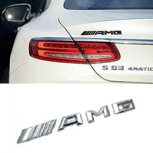 علامة AMG معدنية مرسيدس بنز