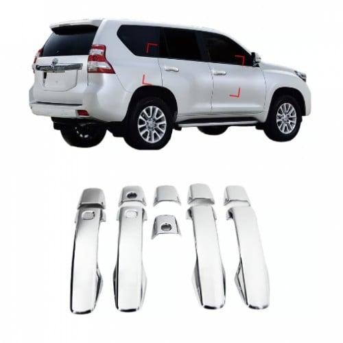 غطاء مقابض كروم تويوتا برادو 2010 - 2021