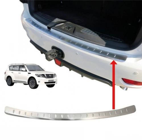 صاجة صدام كروم خلفي نيسان باترول 2010 - 2020