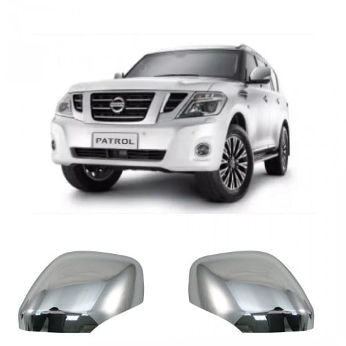 غطاء مرايا كروم نيسان باترول 2010 - 2024