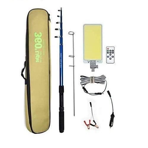 ليد سنارة تخييم 12 فولت من 360 لايت 800 واط