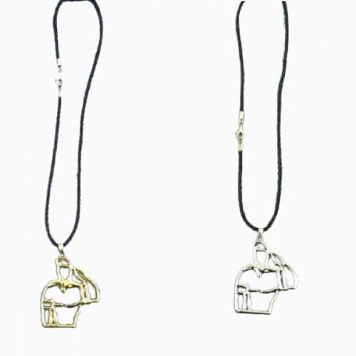 تعليقة مرايا على شكل عسكري