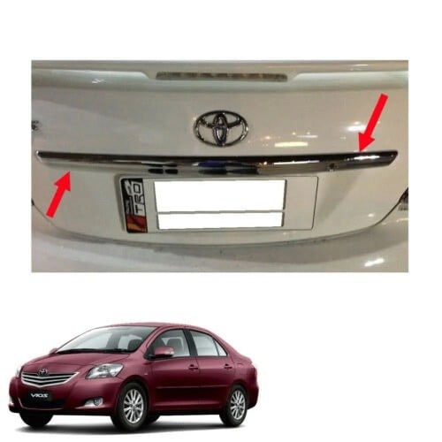 كروم شنطة لاصق تويوتا يارس 2010 - 2013