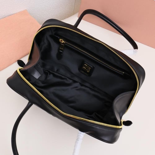 Beau leather top-handle medium