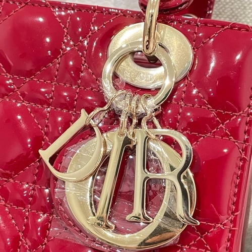 Small Lady Dior Bag مقاس السمول لامع