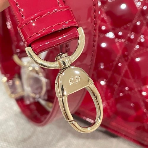 Small Lady Dior Bag مقاس السمول لامع