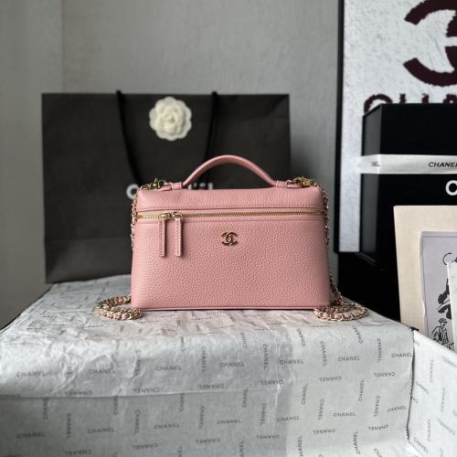 شانيل فانتي Vanity جلد كالف calfskin مقاس لارج