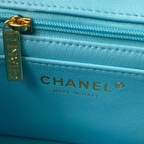 شانيل كلاسيك ميني جلد لامب سكن مقاس 20cm