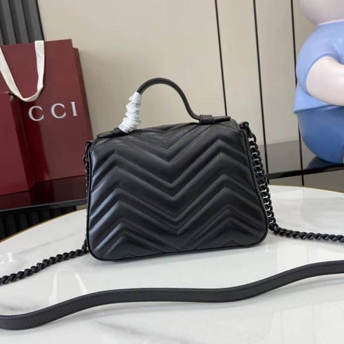 قوتشي GG MARMONT TOP HANDLE BAG