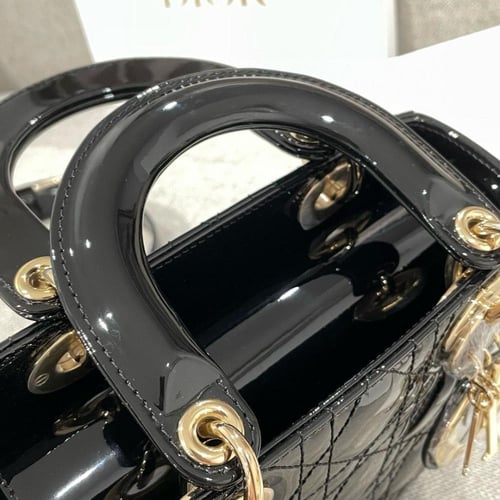 Small Lady Dior Bag مقاس السمول لامع