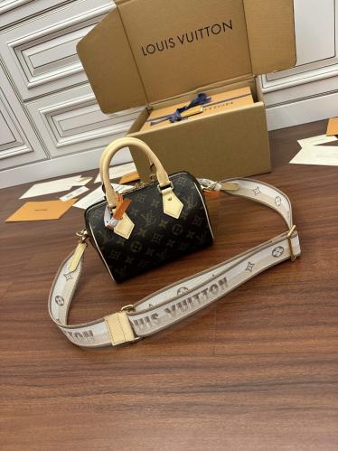 لويس فيتون سبيدي 20 Speedy Bandoulière ستراب حوافه...