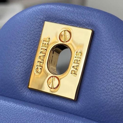 شانيل كلاسيك ميني جلد لامب سكن مقاس 20cm