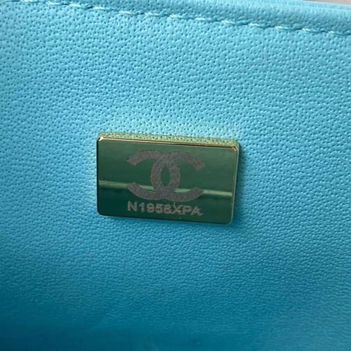 شانيل كلاسيك ميني جلد لامب سكن مقاس 20cm