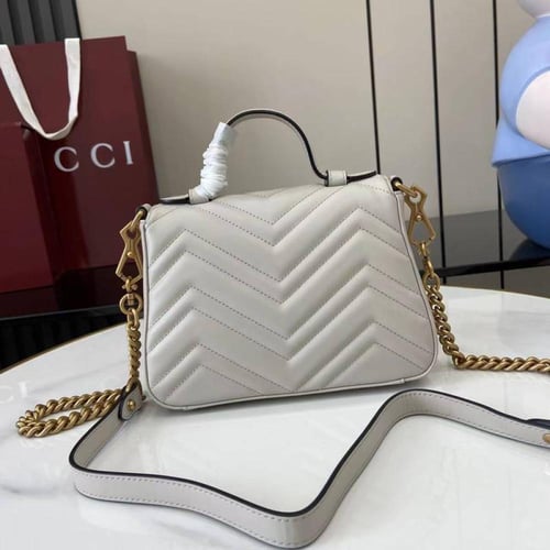 قوتشي GG MARMONT TOP HANDLE BAG