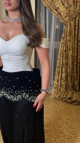 فستان سهره فخم اسود