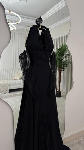 فستان سهره فخم اسود