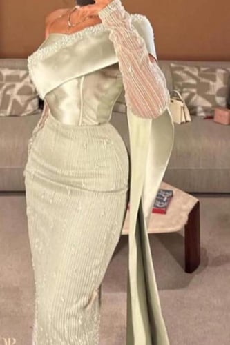 فستان سهره فخم تيفاني