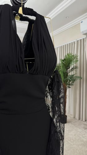 فستان سهره فخم اسود