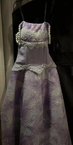 فستان مناسبات فخم موف