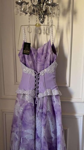 فستان مناسبات فخم موف