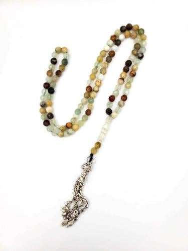 سبحة من أحجار العقيق 01