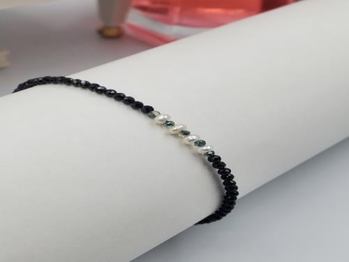 اساور من الفضة عيار 925 مرصعة بأحجار الأونكس 03