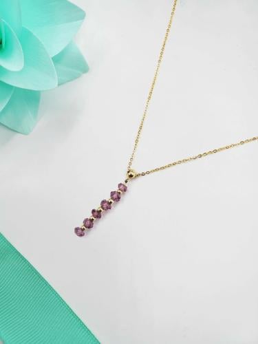 شوكر فضة مرصع باحجار الأونكس واللؤلؤ الزراعي 02