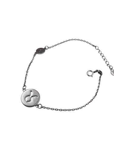 سوارة فضة برج السرطان من الفضة الإيطالية