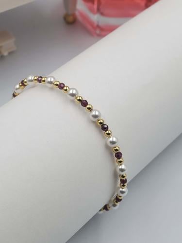 اساور من الفضة عيار 925 مرصعة بأحجار الأونكس 04