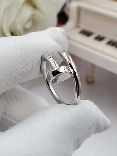 خاتم فضة عيار 925 كارتير