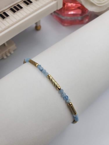 اساور من الفضة عيار 925 مرصعة بأحجار الأونكس 02